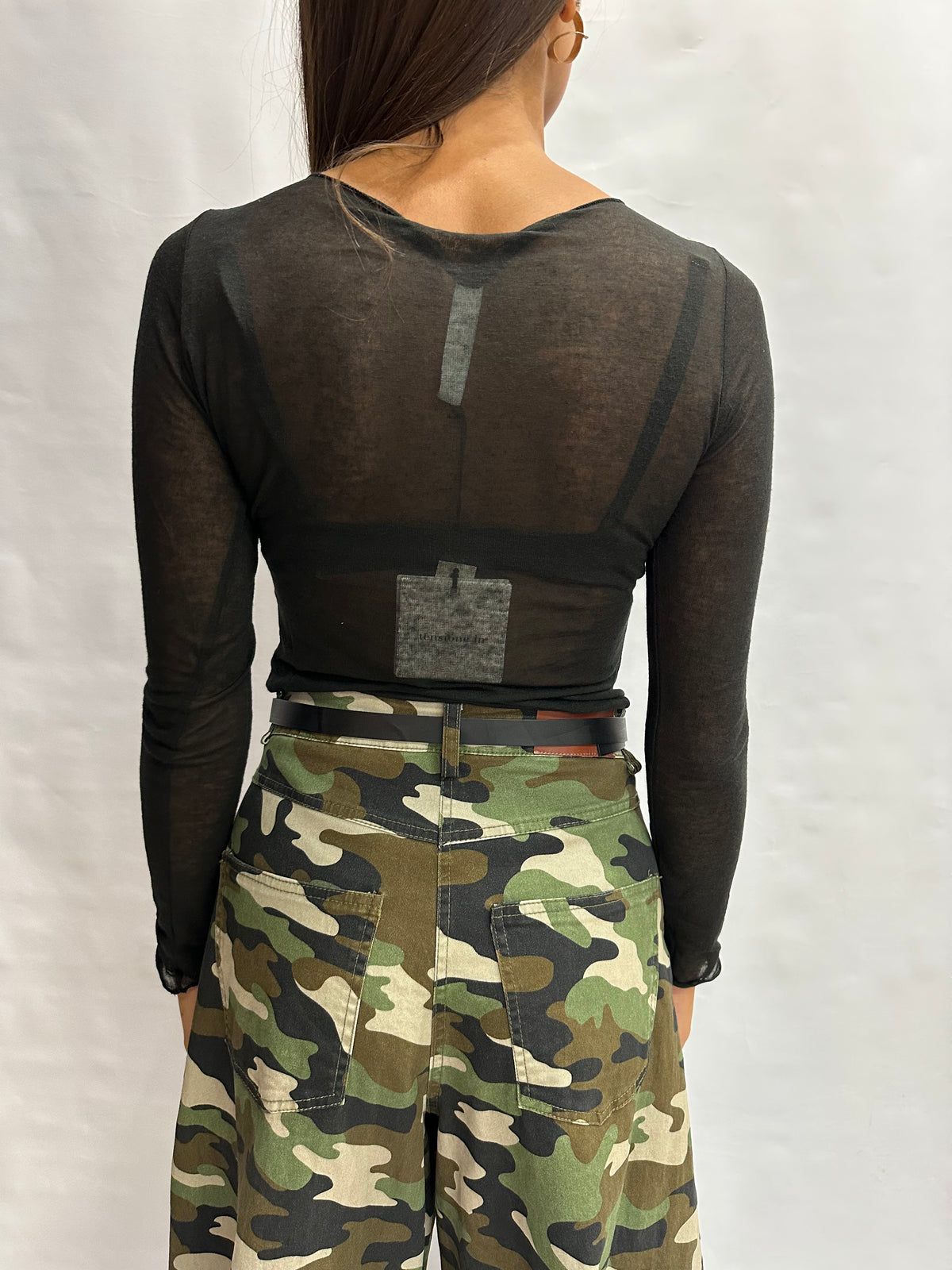 Maglia TENSIONE IN in viscosa con Cashmere , COD: 100BARCA
