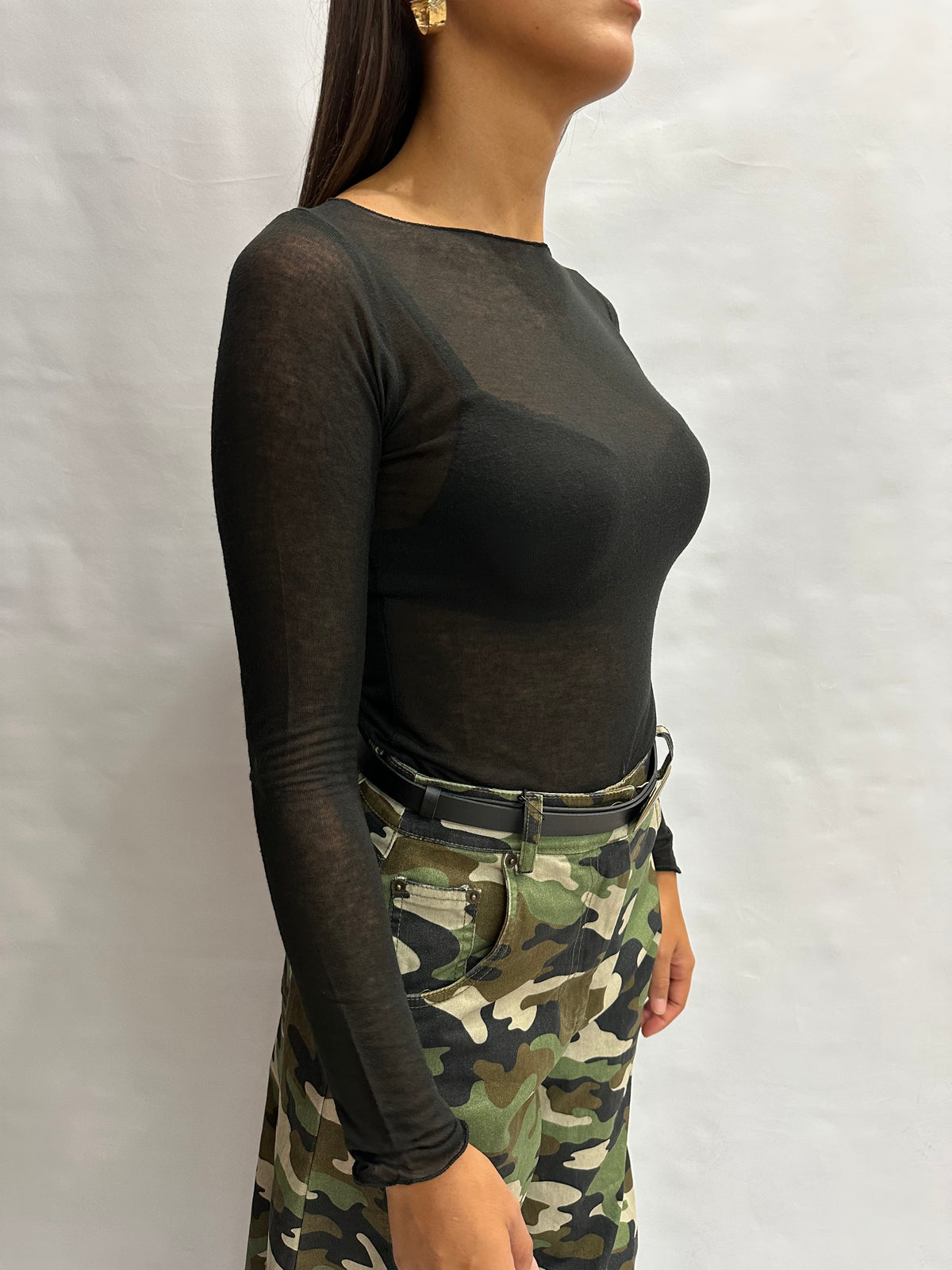 Maglia TENSIONE IN in viscosa con Cashmere , COD: 100BARCA