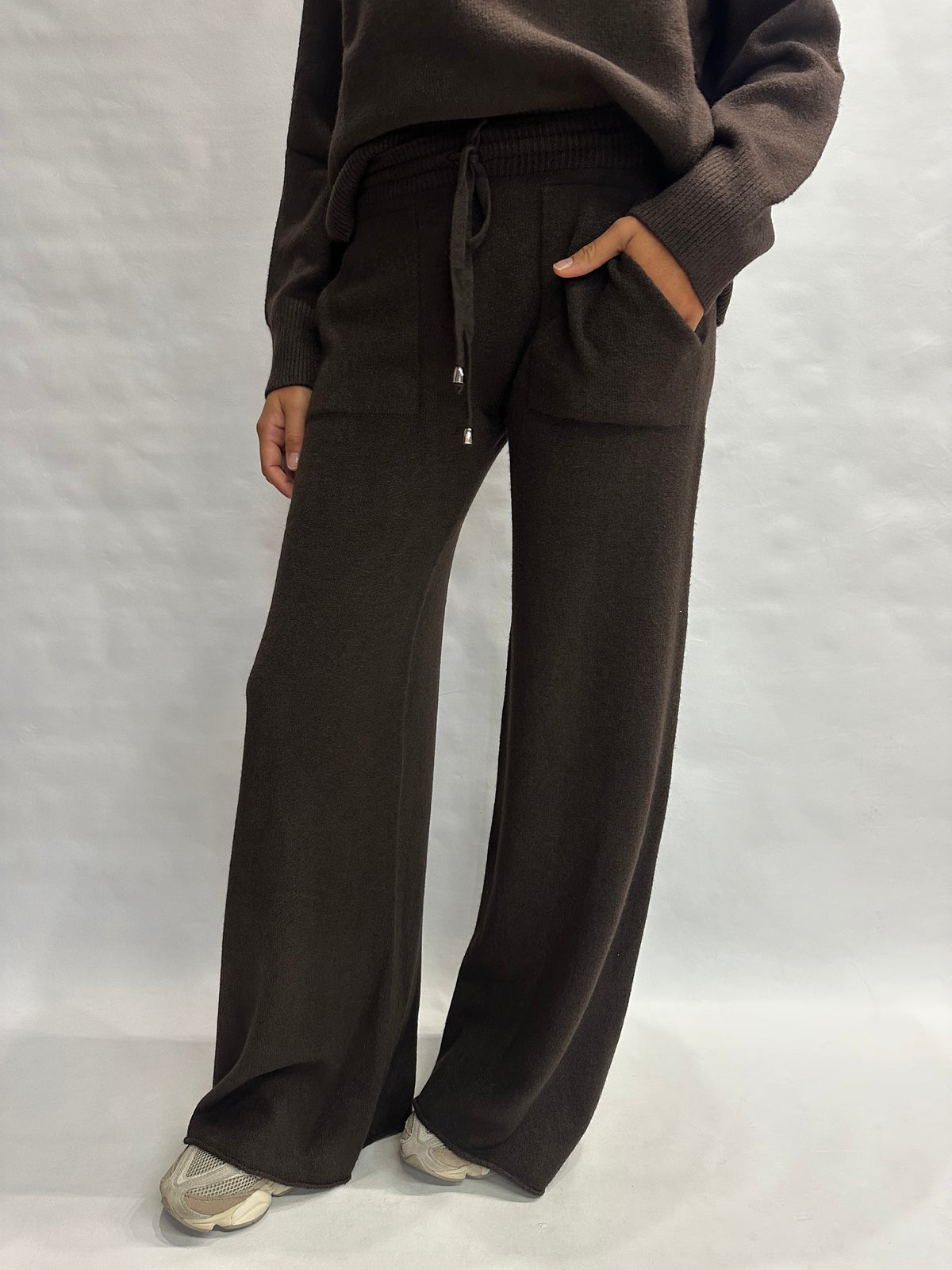 Coordinato BLUEJOINT in maglia composto da pantalone a zampa e polo , COD: 570145 E 520913