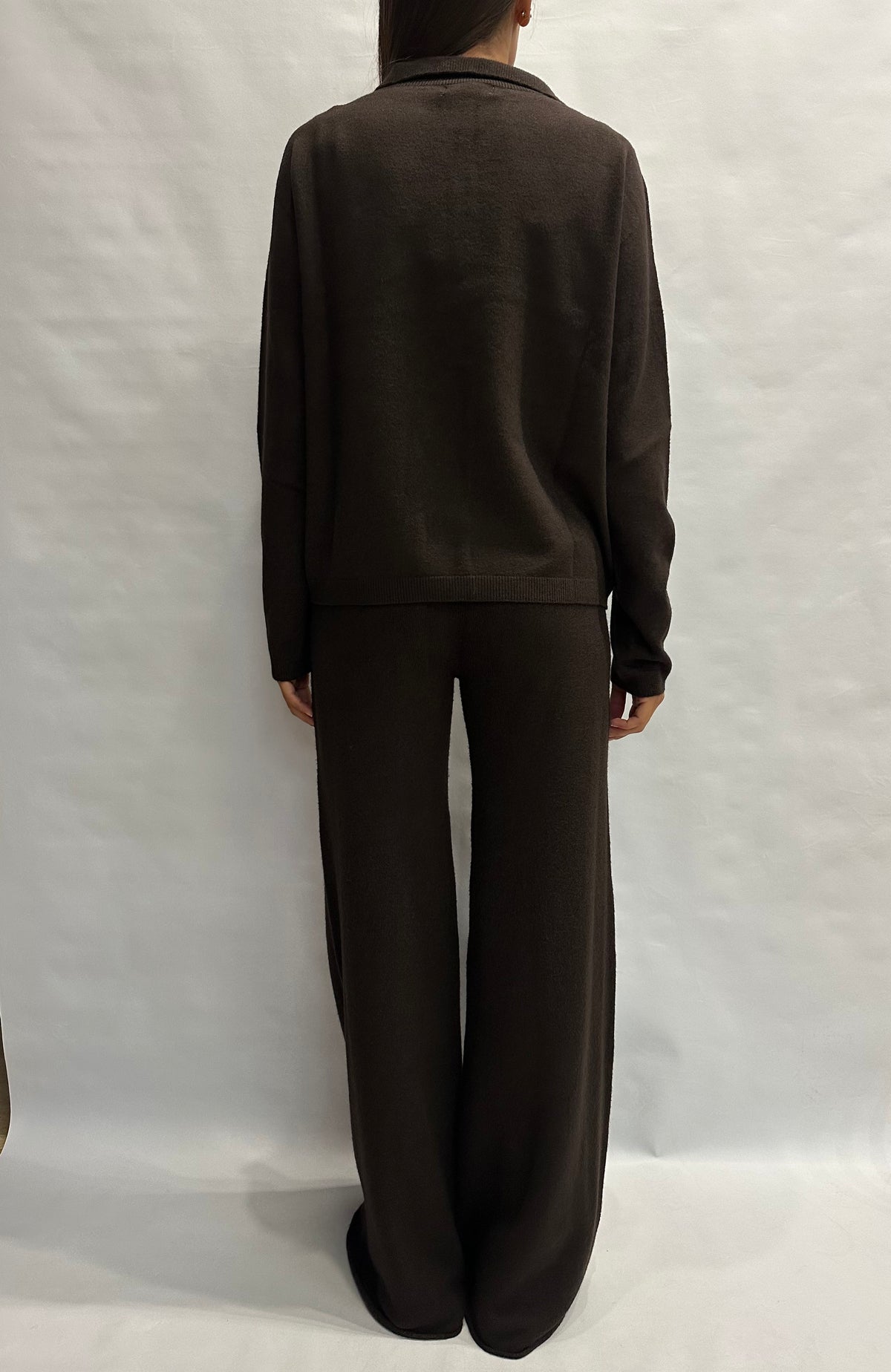 Coordinato BLUEJOINT in maglia composto da pantalone a zampa e polo , COD: 570145 E 520913