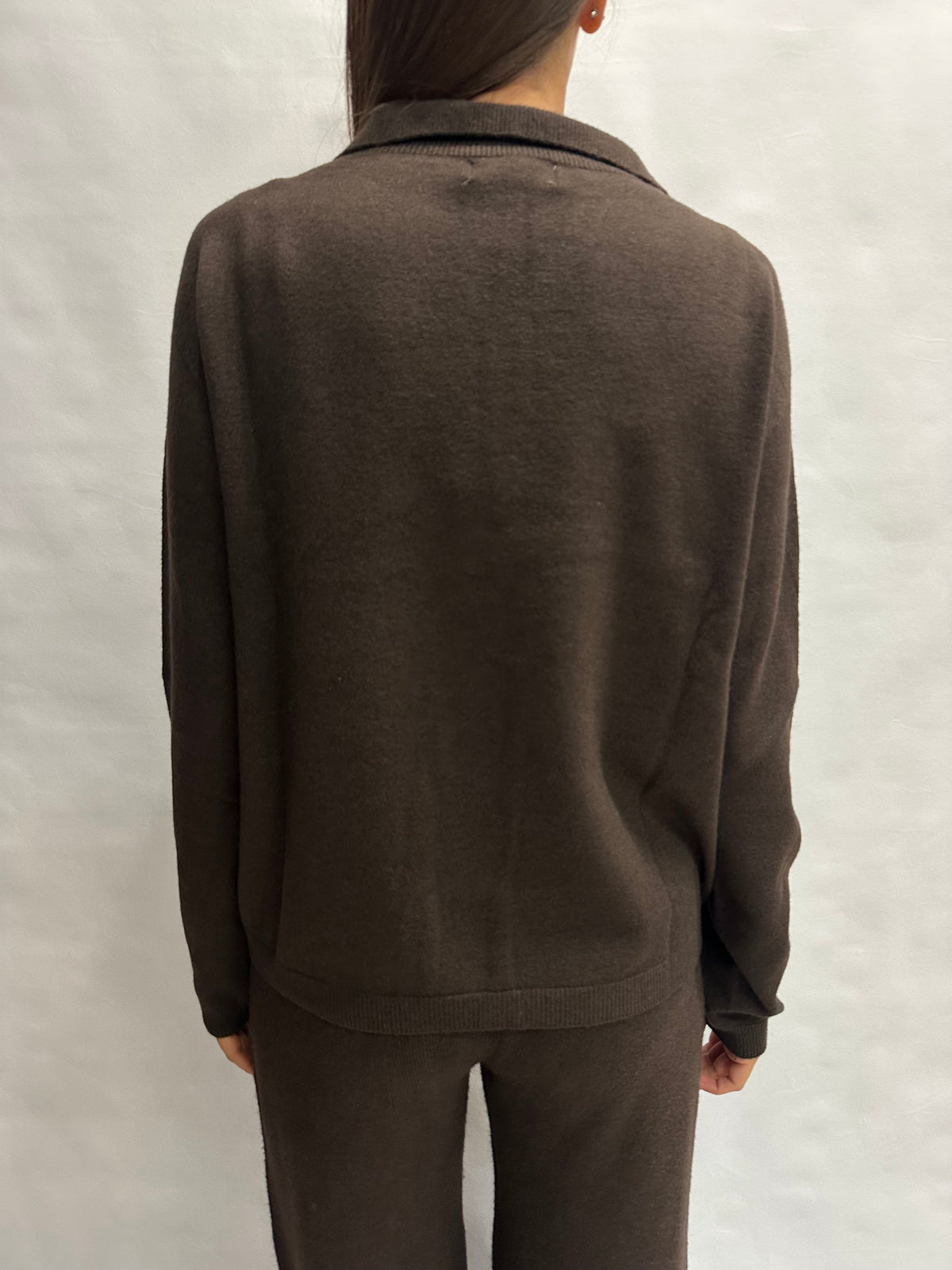 Coordinato BLUEJOINT in maglia composto da pantalone a zampa e polo , COD: 570145 E 520913
