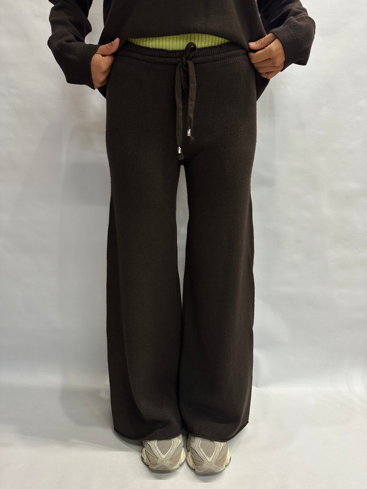 Coordinato BLUEJOINT in maglia composto da pantalone a palazzo e polo , COD: 370176 E 520913