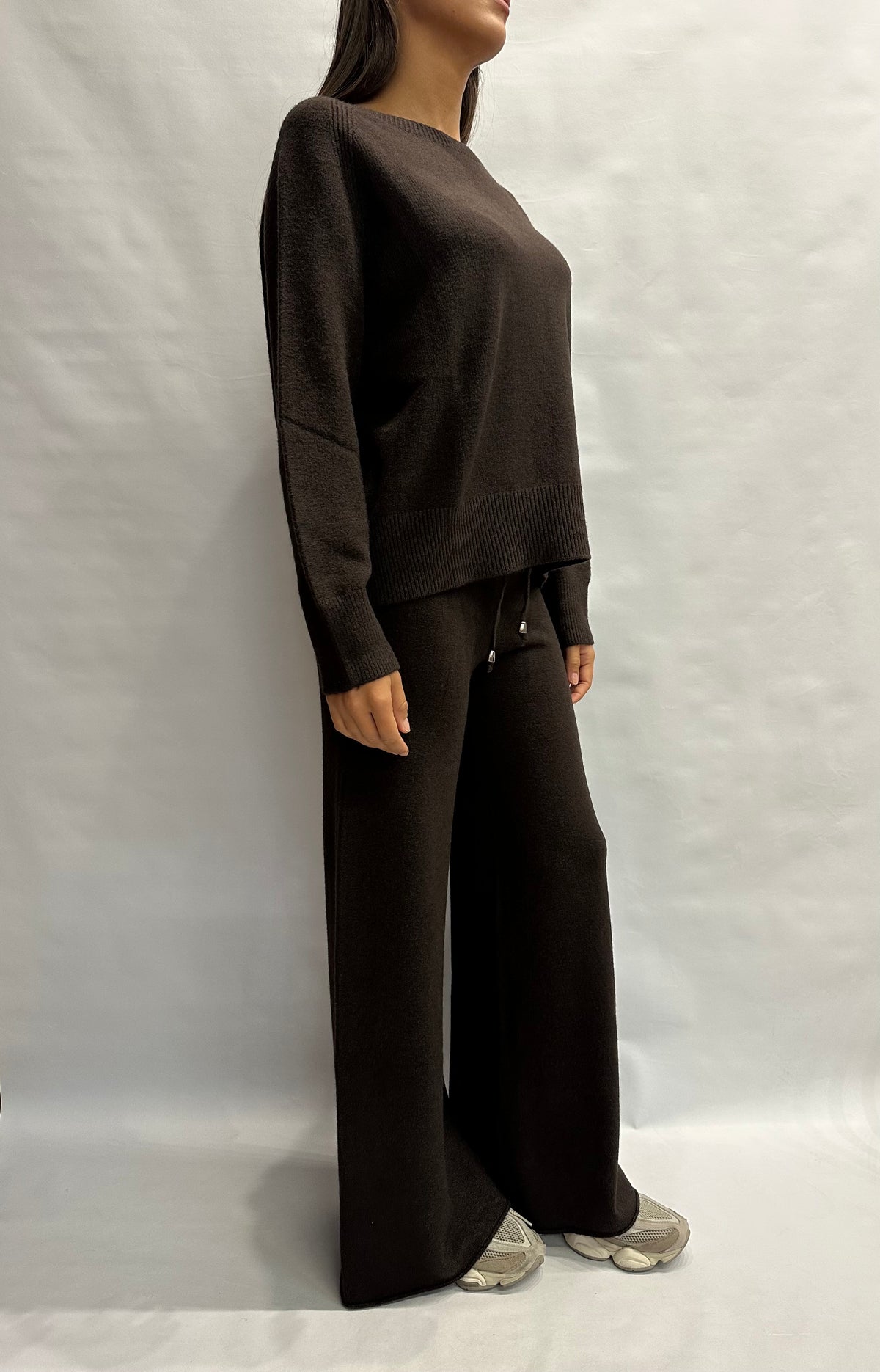 Pantalone BLUEJOINT in maglia a palazzo disponibile anche con QUATTRO maglie in coordinato COD: 370176