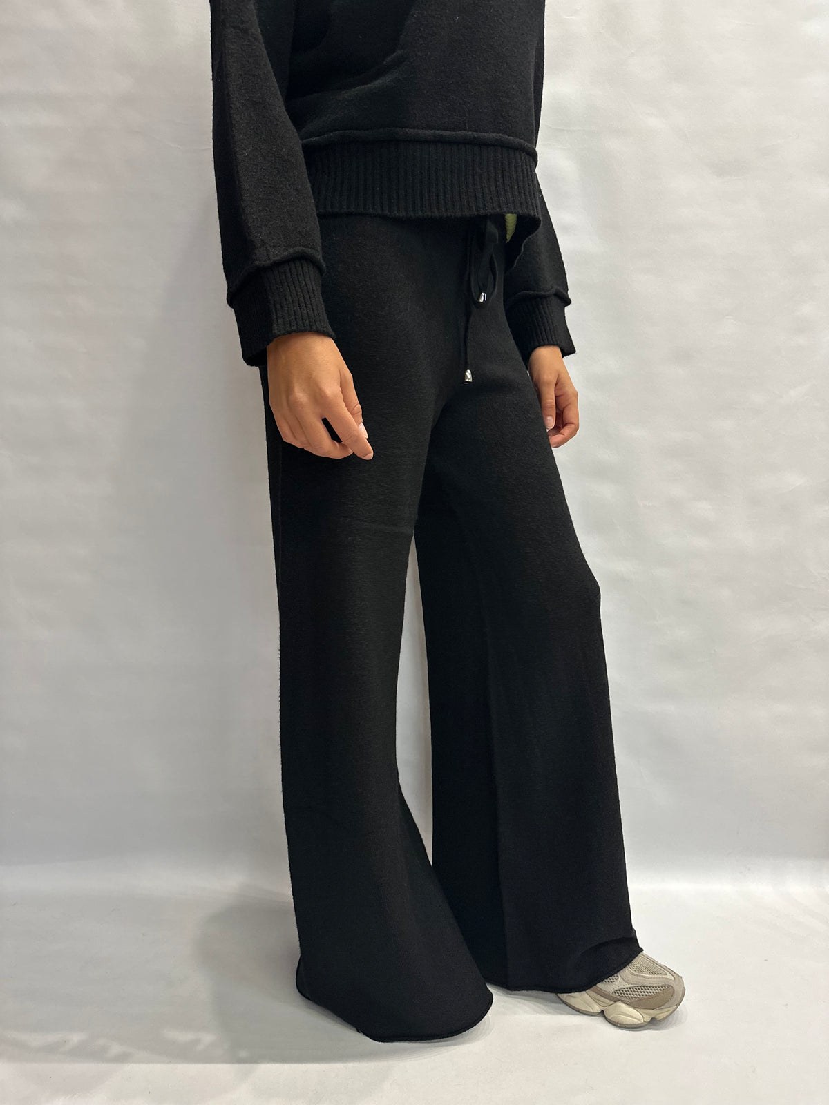 Coordinato BLUEJOINT in maglia composto da pantalone a palazzo e polo , COD: 370176 E 520913