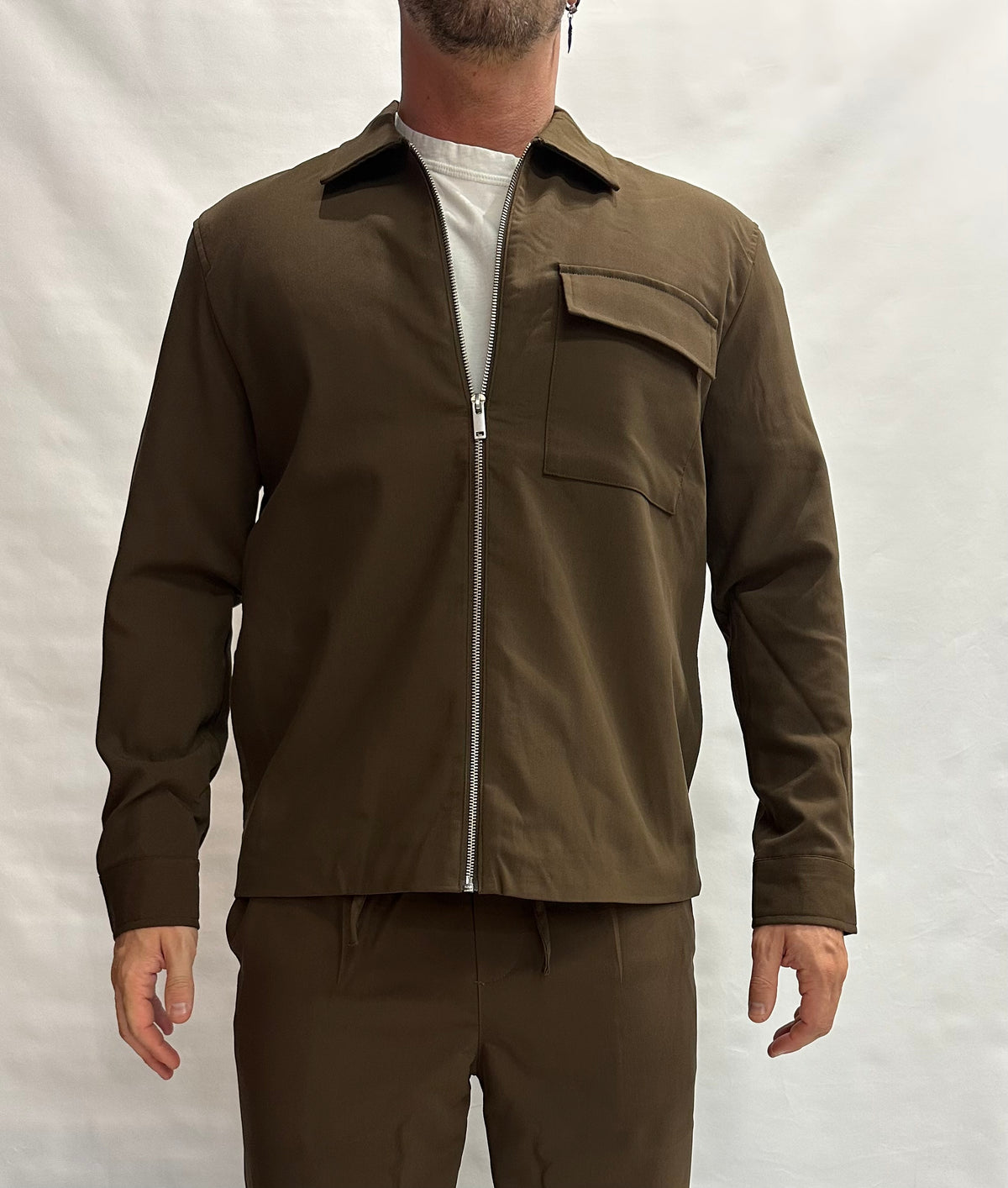 Sahariana ONLY&SONS con chiusura a cerniera disponibile anche con pantalone in coordinato - Cod: 22038673