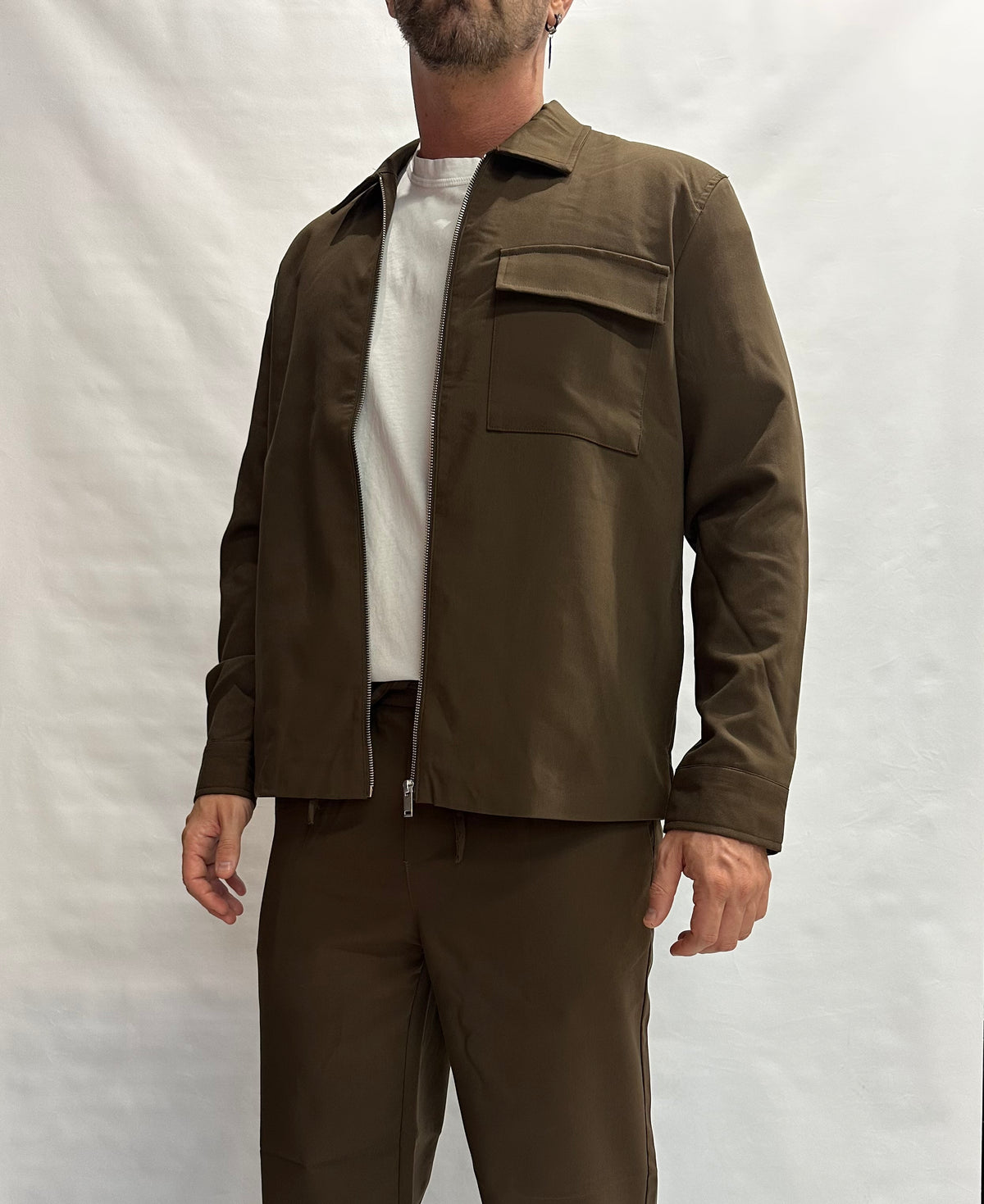 Sahariana ONLY&SONS con chiusura a cerniera disponibile anche con pantalone in coordinato - Cod: 22038673