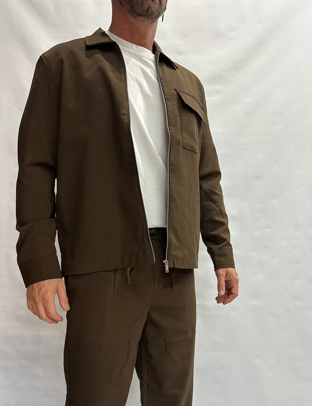 Sahariana ONLY&SONS con chiusura a cerniera disponibile anche con pantalone in coordinato - Cod: 22038673