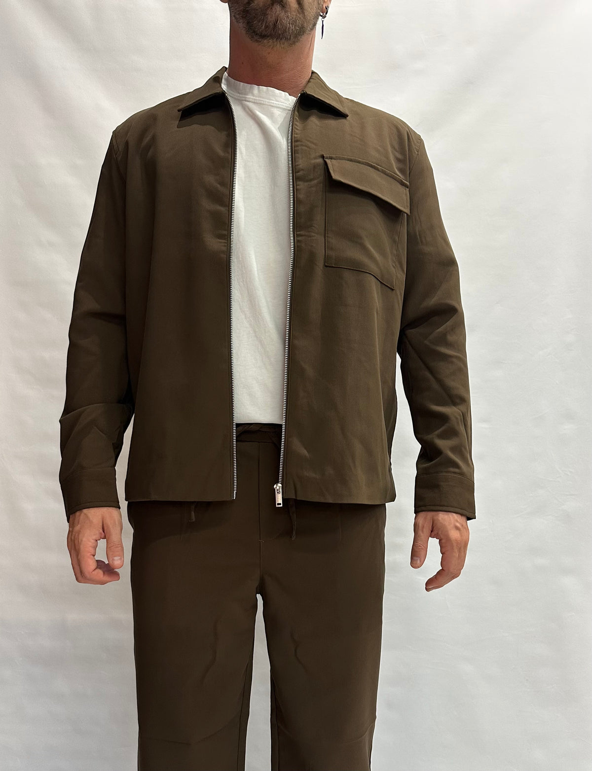 Sahariana ONLY&SONS con chiusura a cerniera disponibile anche con pantalone in coordinato - Cod: 22038673