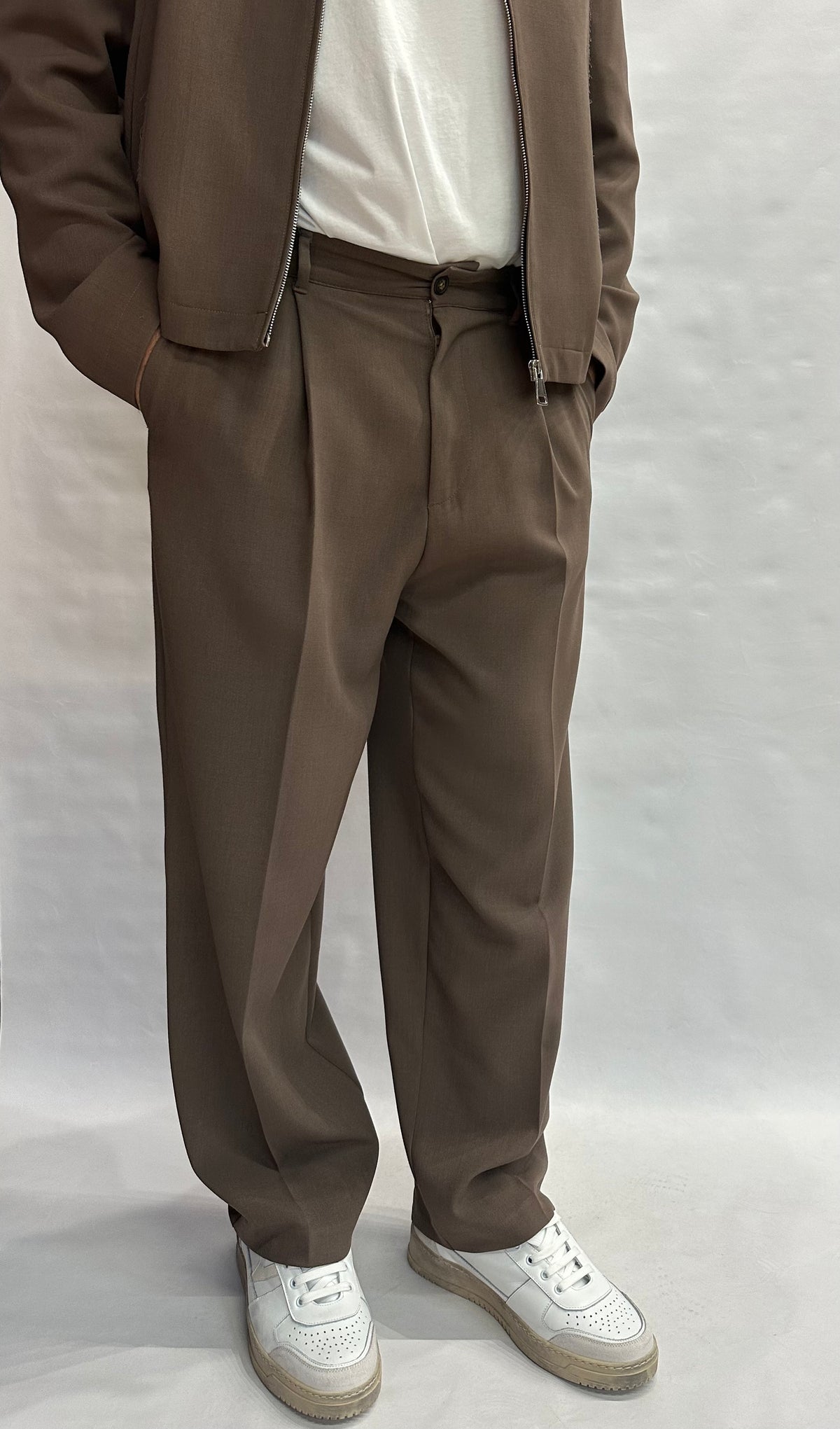 Pantaloni IMPERIAL  morbido disponibile anche con giacca/sahariana in coordinato  - COD: 22033466