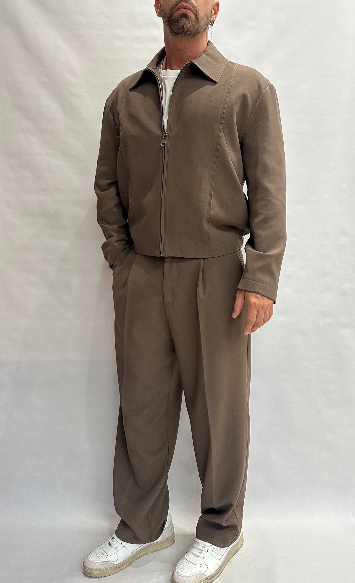 Pantaloni IMPERIAL  morbido disponibile anche con giacca/sahariana in coordinato  - COD: 22033466