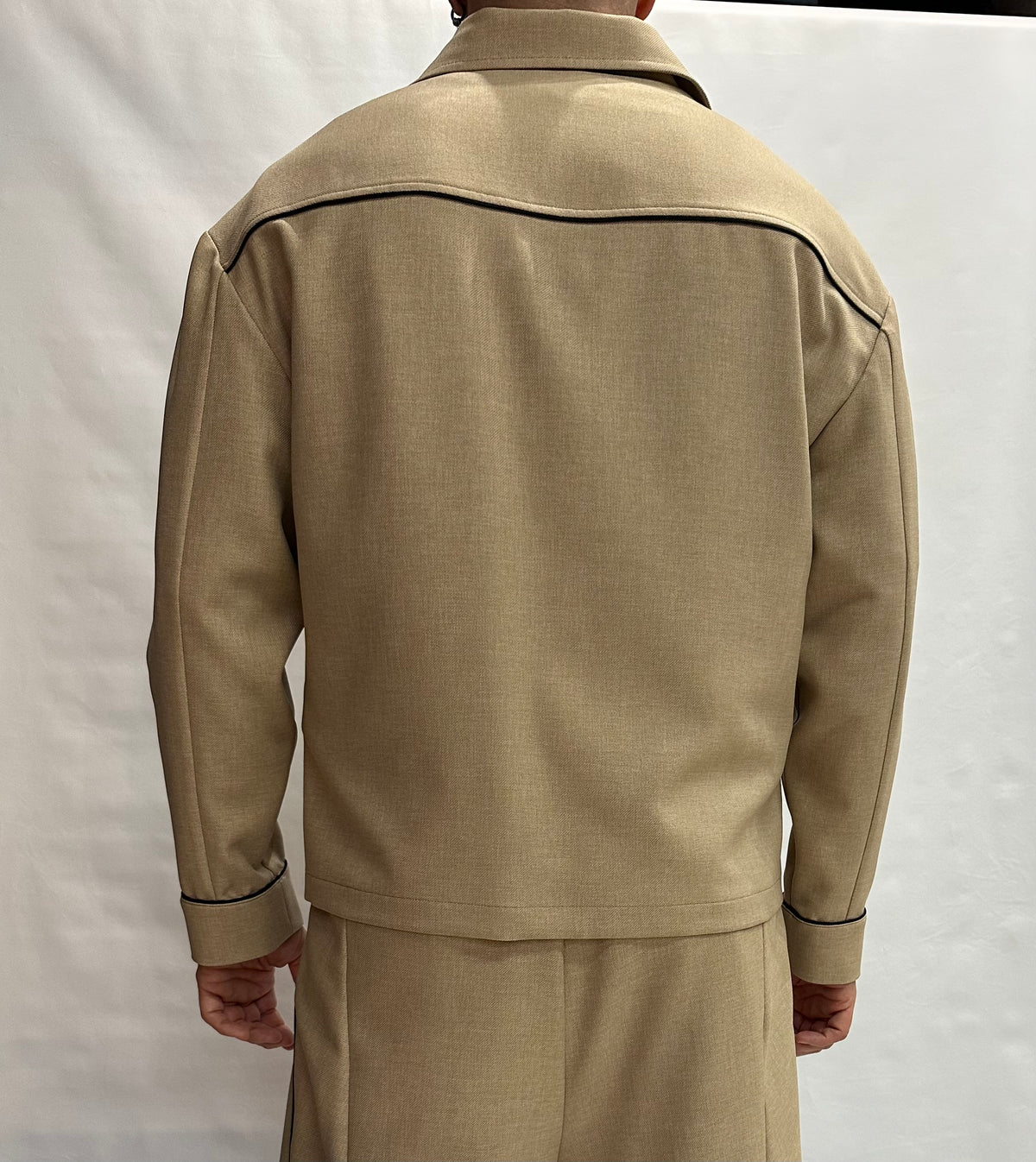 Sahariana IMPERIAL con chiusura a cerniera disponibile anche con pantalone in coordinato - Cod: VL50MCD