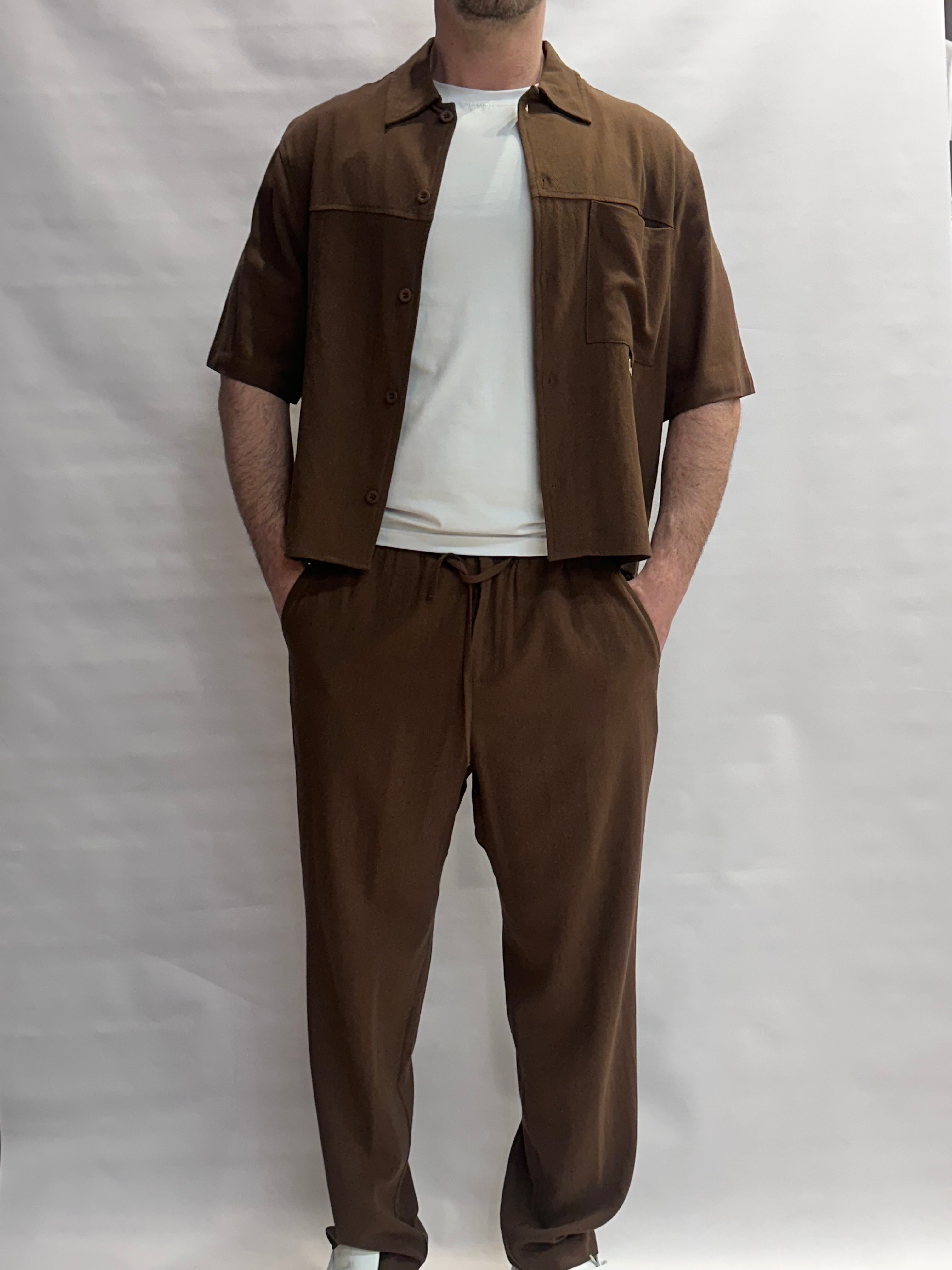 Coordinato IMPERIAL leggero in Cotone/Lino , COD: P89793XY12 E C87793XT15