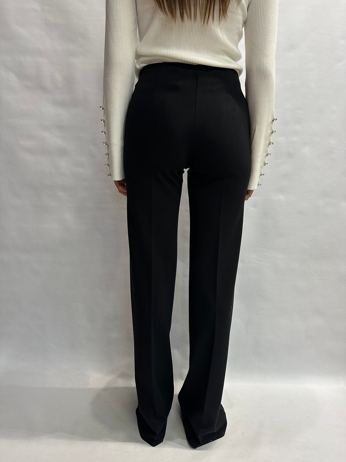 Pantalone RINASCIMENTO a zampa disponibile anche con giacca in coordinato COD: CFC0130215003
