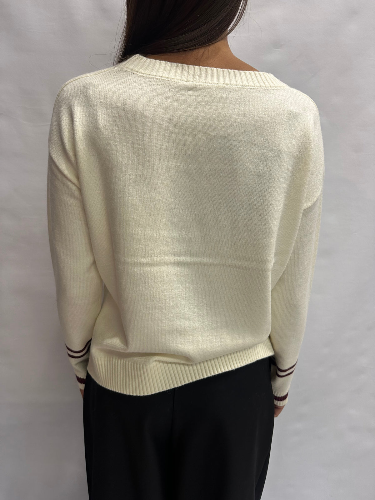 Maglione BLUEJOINT con scritta in rilievo "Follow Your <3" , COD: 265C6051