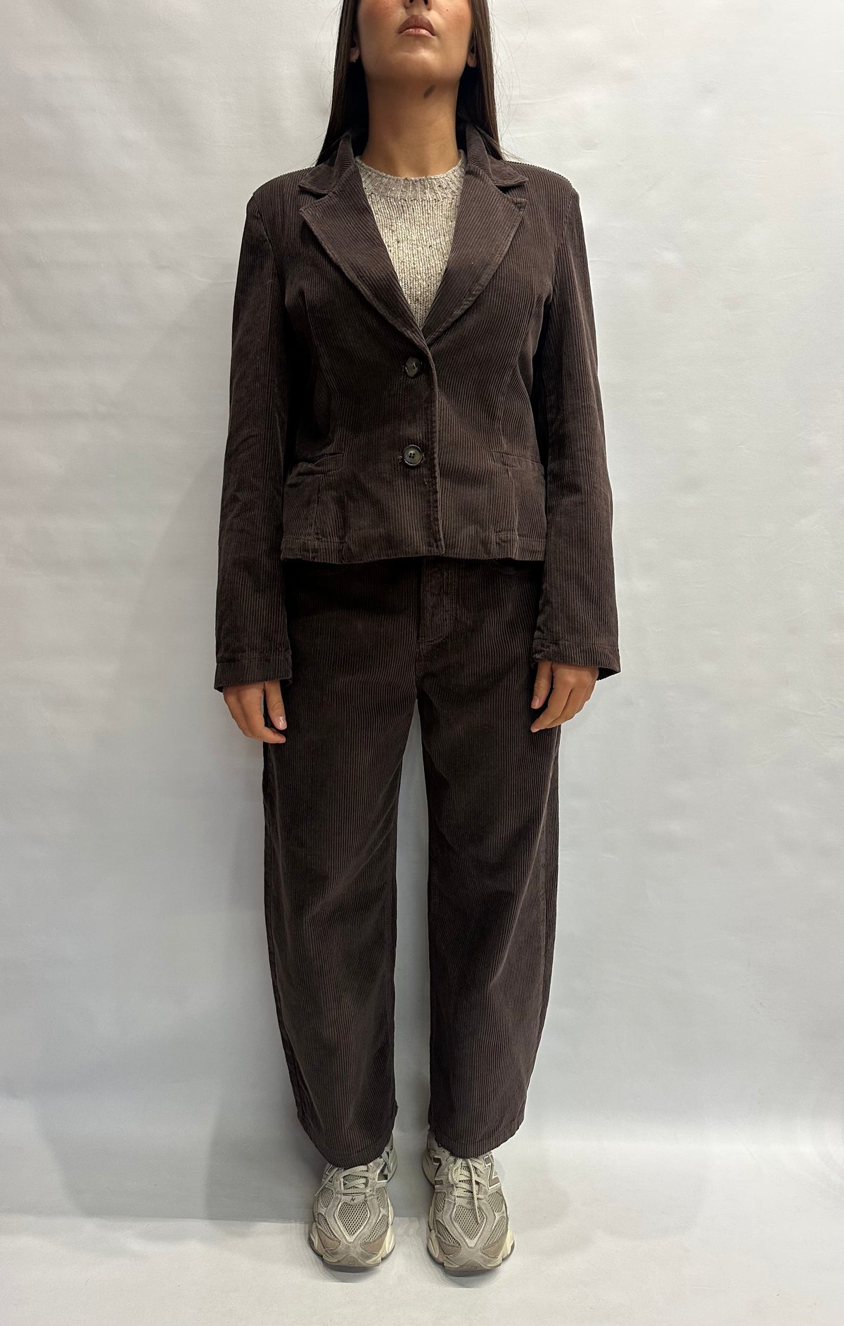 Coordinato TENSIONE IN in velluto , COD: W26P767 e W26J979