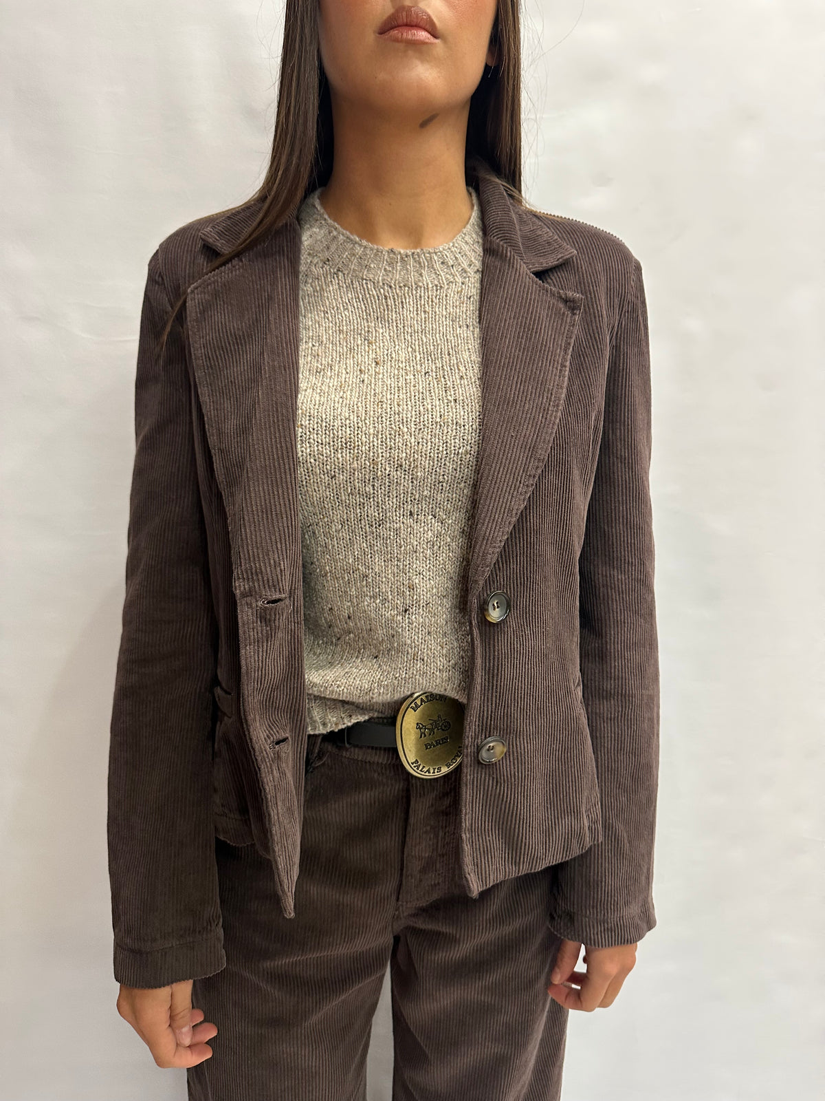 Coordinato TENSIONE IN in velluto , COD: W26P767 e W26J979