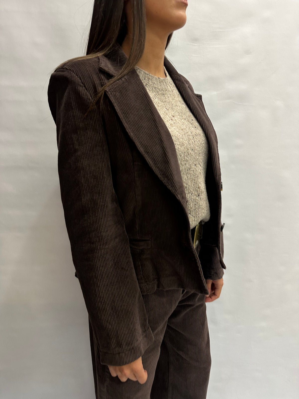 Coordinato TENSIONE IN in velluto , COD: W26P767 e W26J979