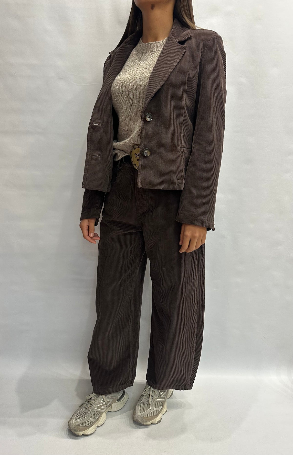 Coordinato TENSIONE IN in velluto , COD: W26P767 e W26J979