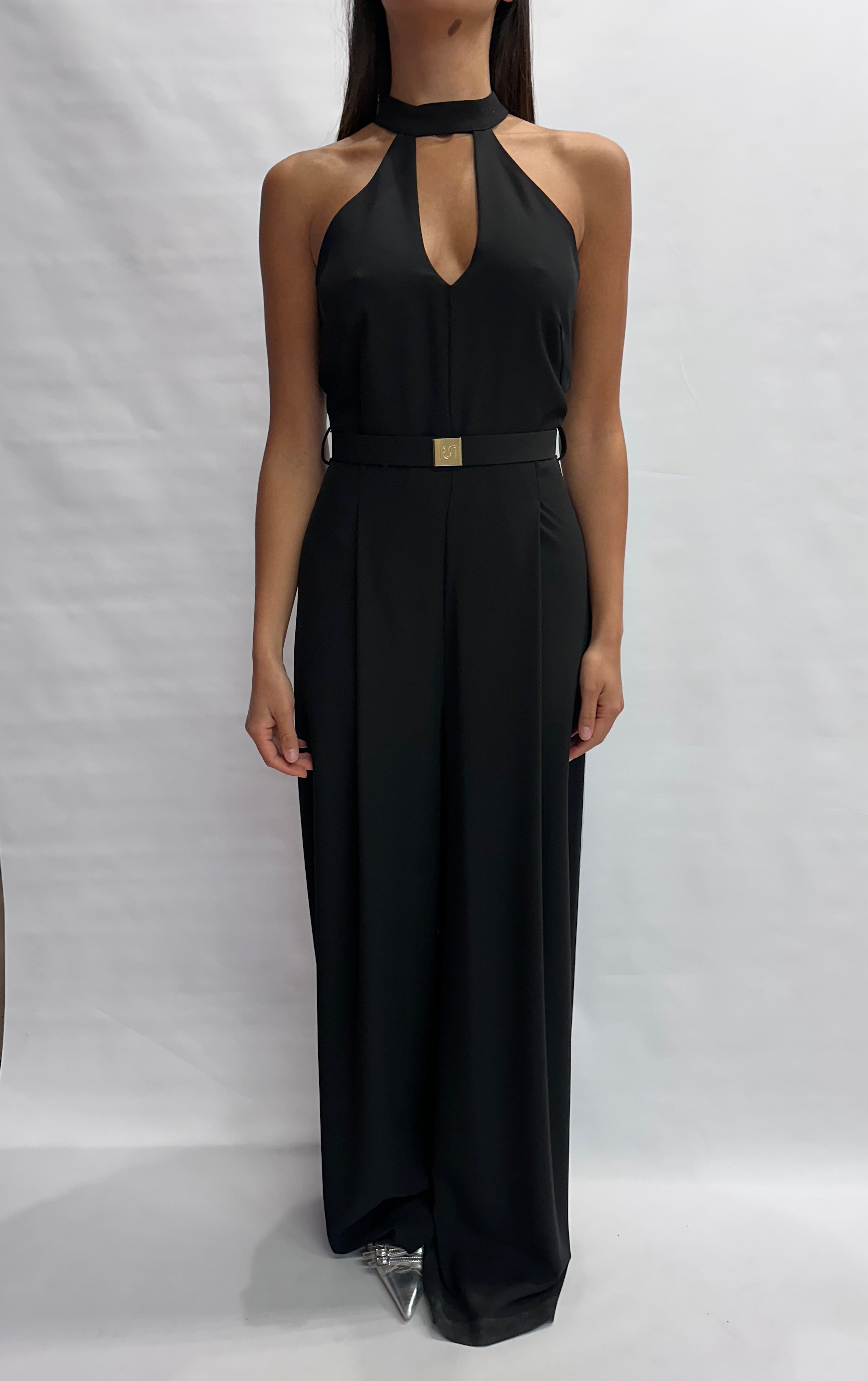 Tuta RINASCIMENTO lunga in fluido, con scollo all'americana - COD: CFC0128677003