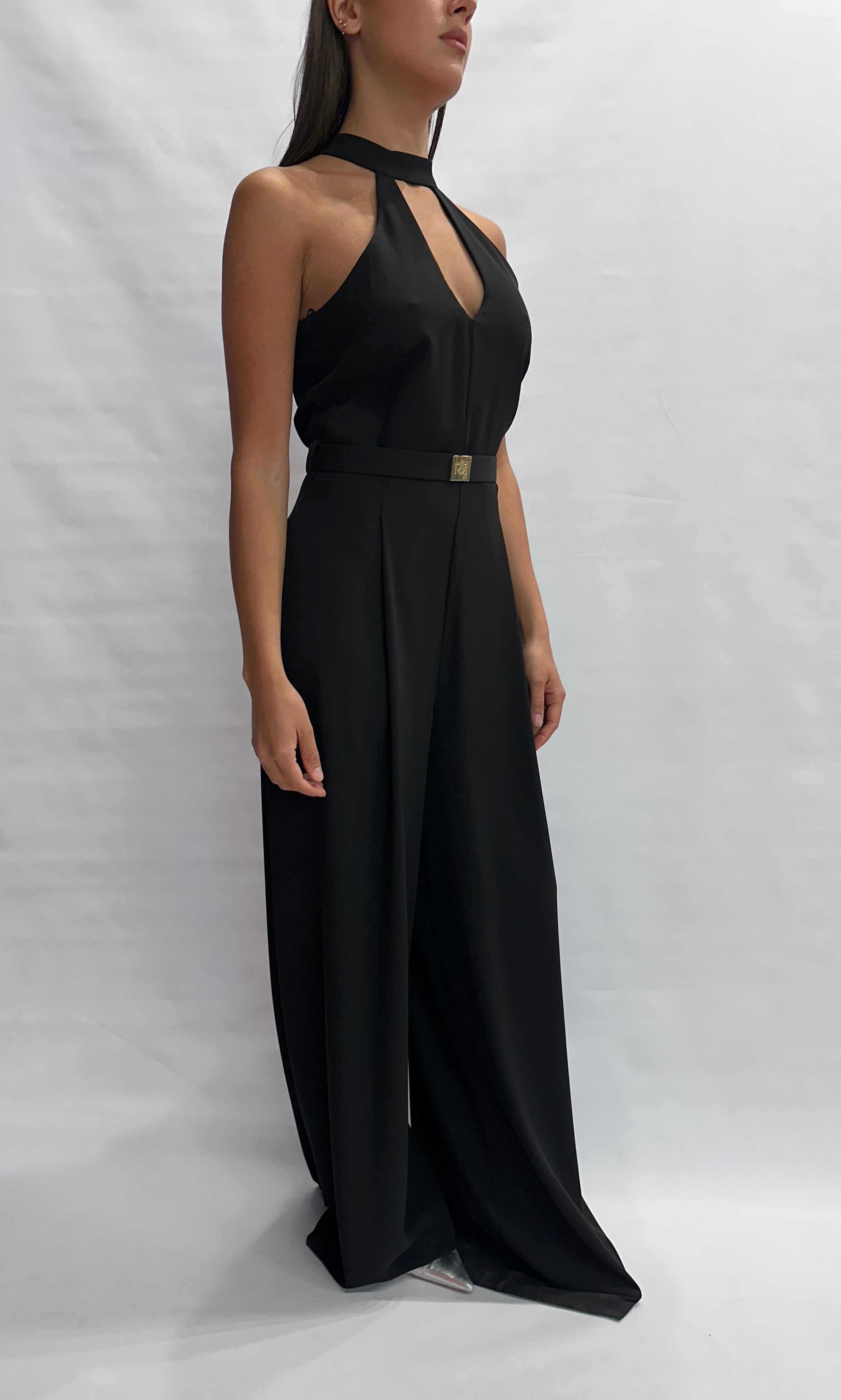 Tuta RINASCIMENTO lunga in fluido, con scollo all'americana - COD: CFC0128677003