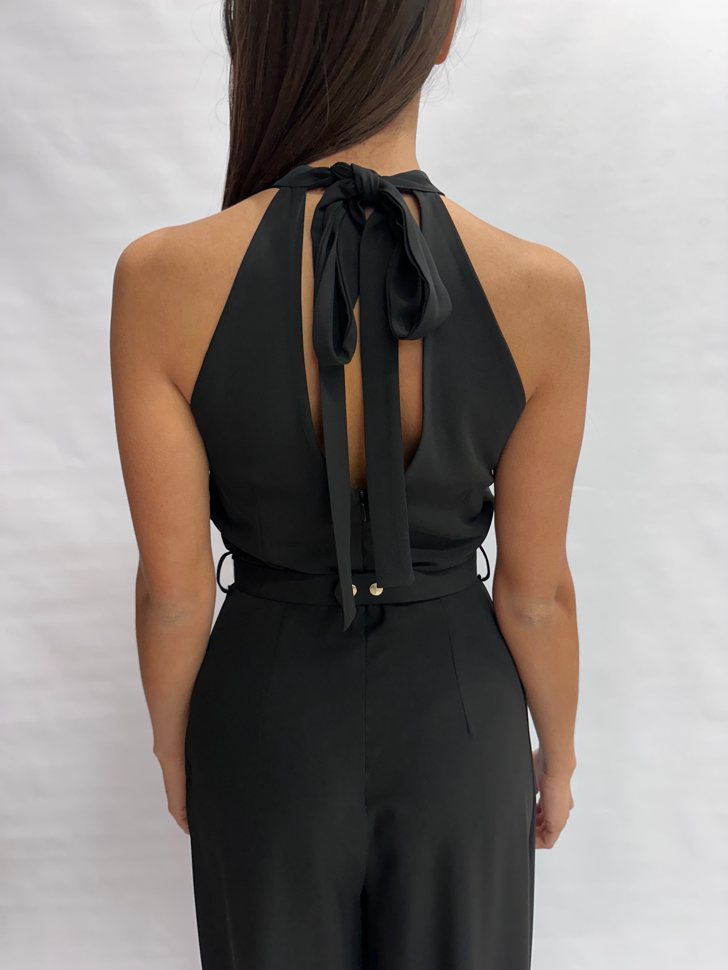 Tuta RINASCIMENTO lunga in fluido, con scollo all'americana - COD: CFC0128677003