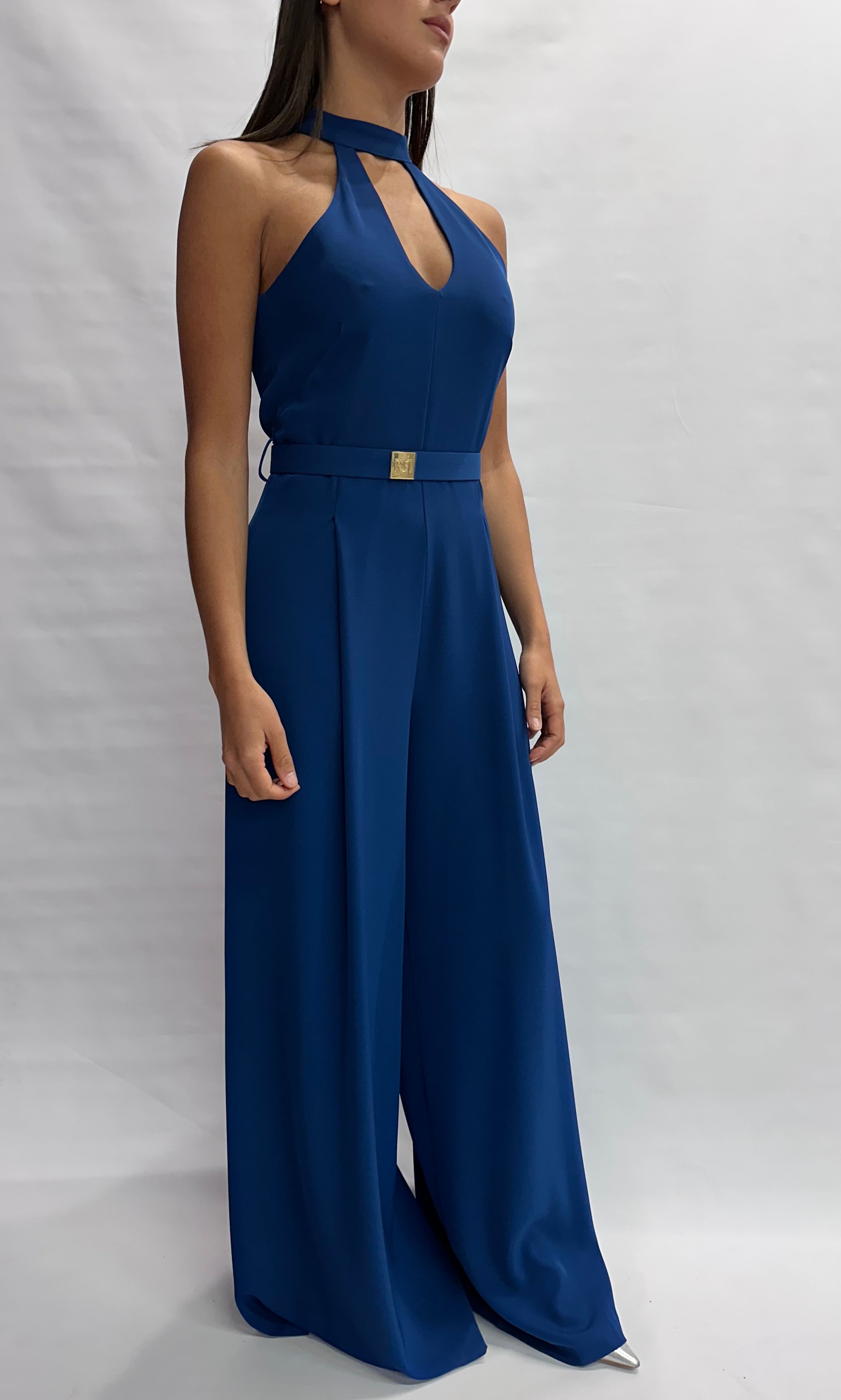 Tuta RINASCIMENTO lunga in fluido, con scollo all'americana - COD: CFC0128677003