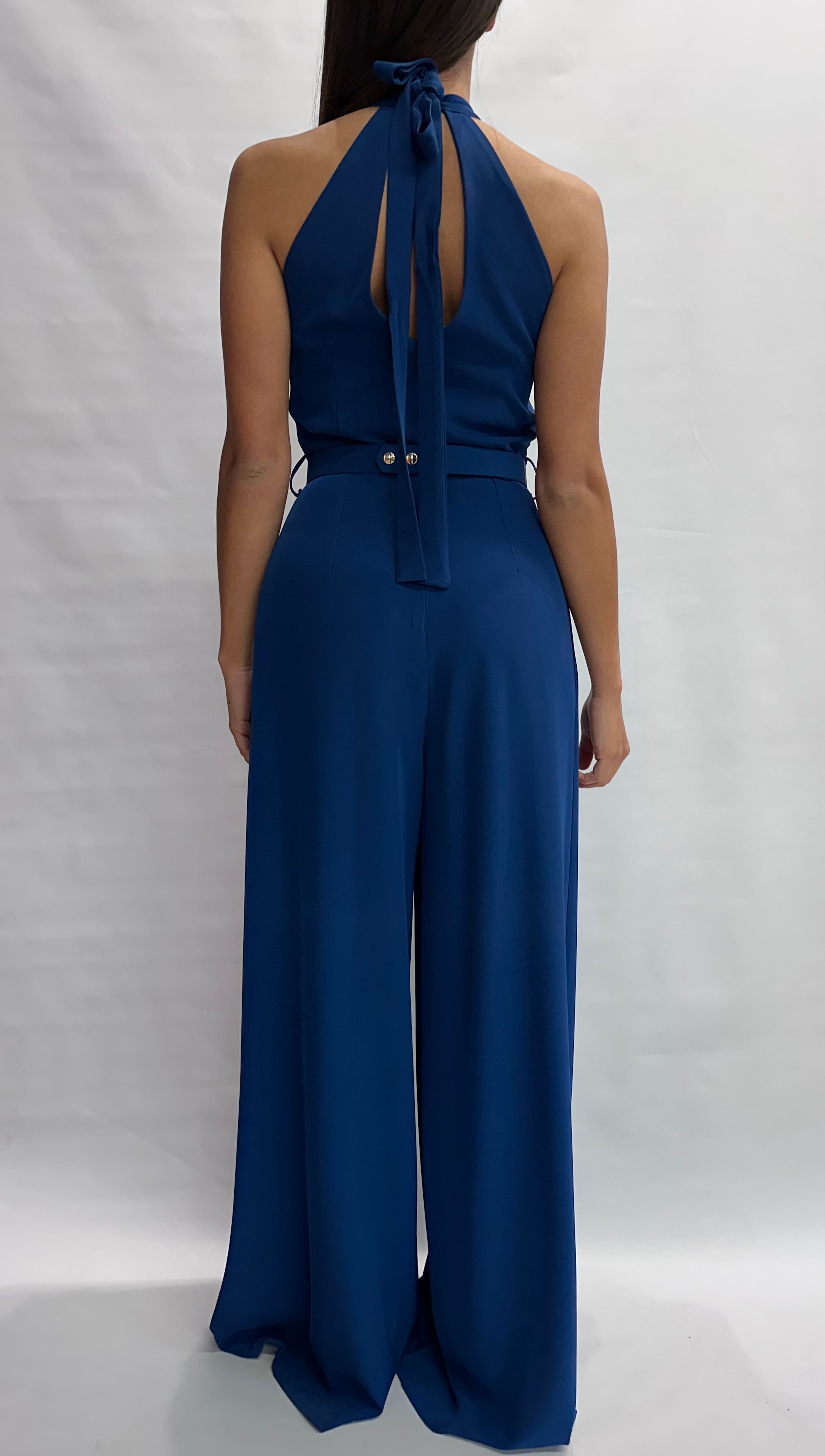 Tuta RINASCIMENTO lunga in fluido, con scollo all'americana - COD: CFC0128677003