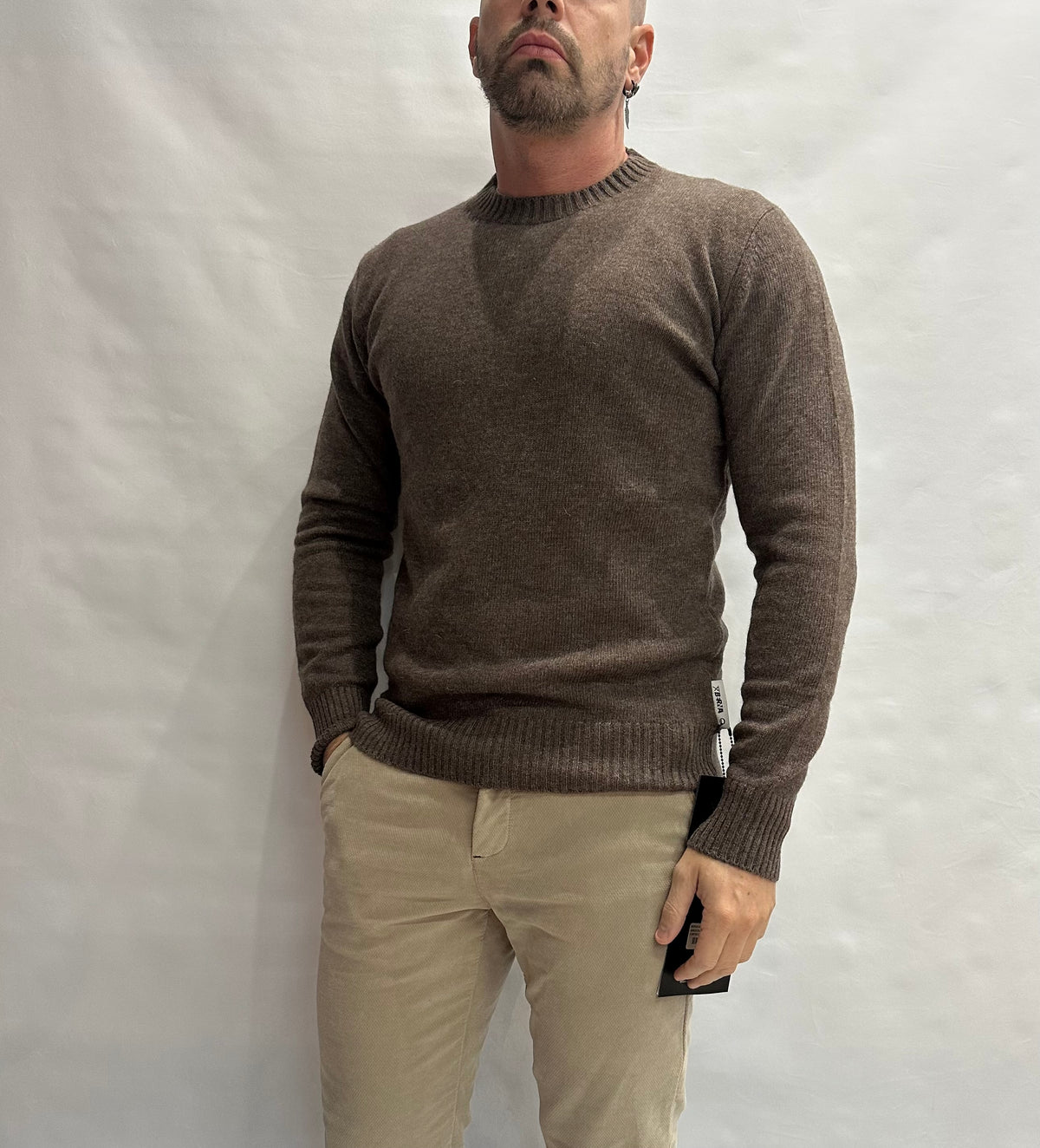 Maglione BERNA girocollo 80% Lana, Cod: 262046673