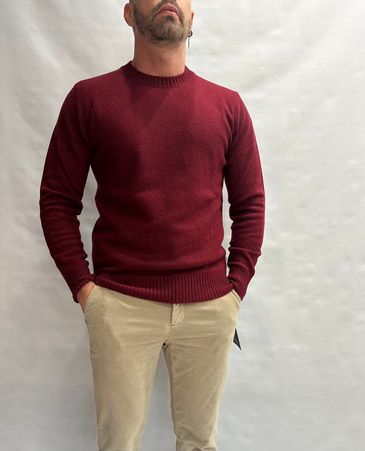 Maglione BERNA girocollo 80% Lana, Cod: 262046674