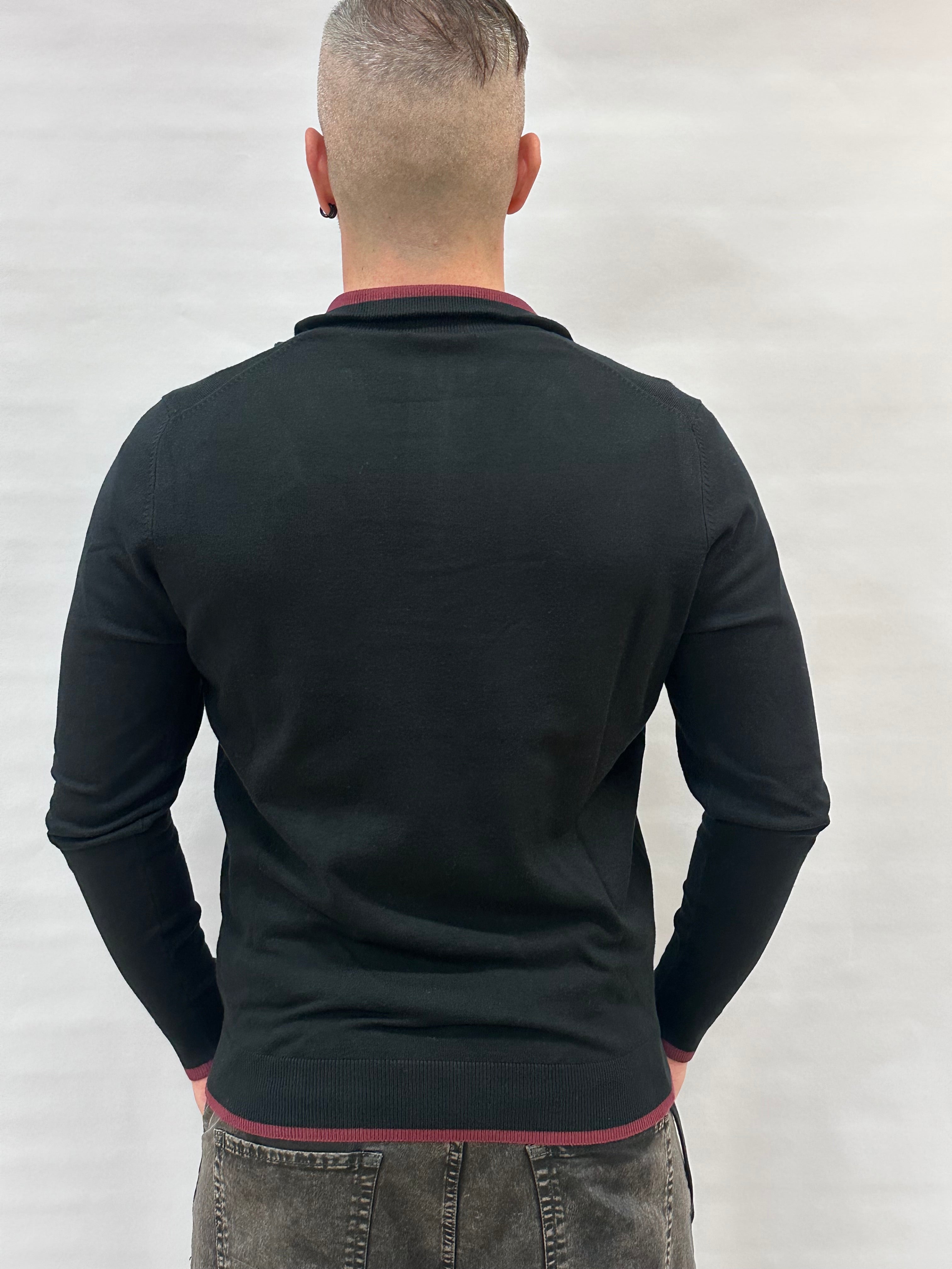 Maglia IMPERIAL con zip parziale, Cod: M8857121U2