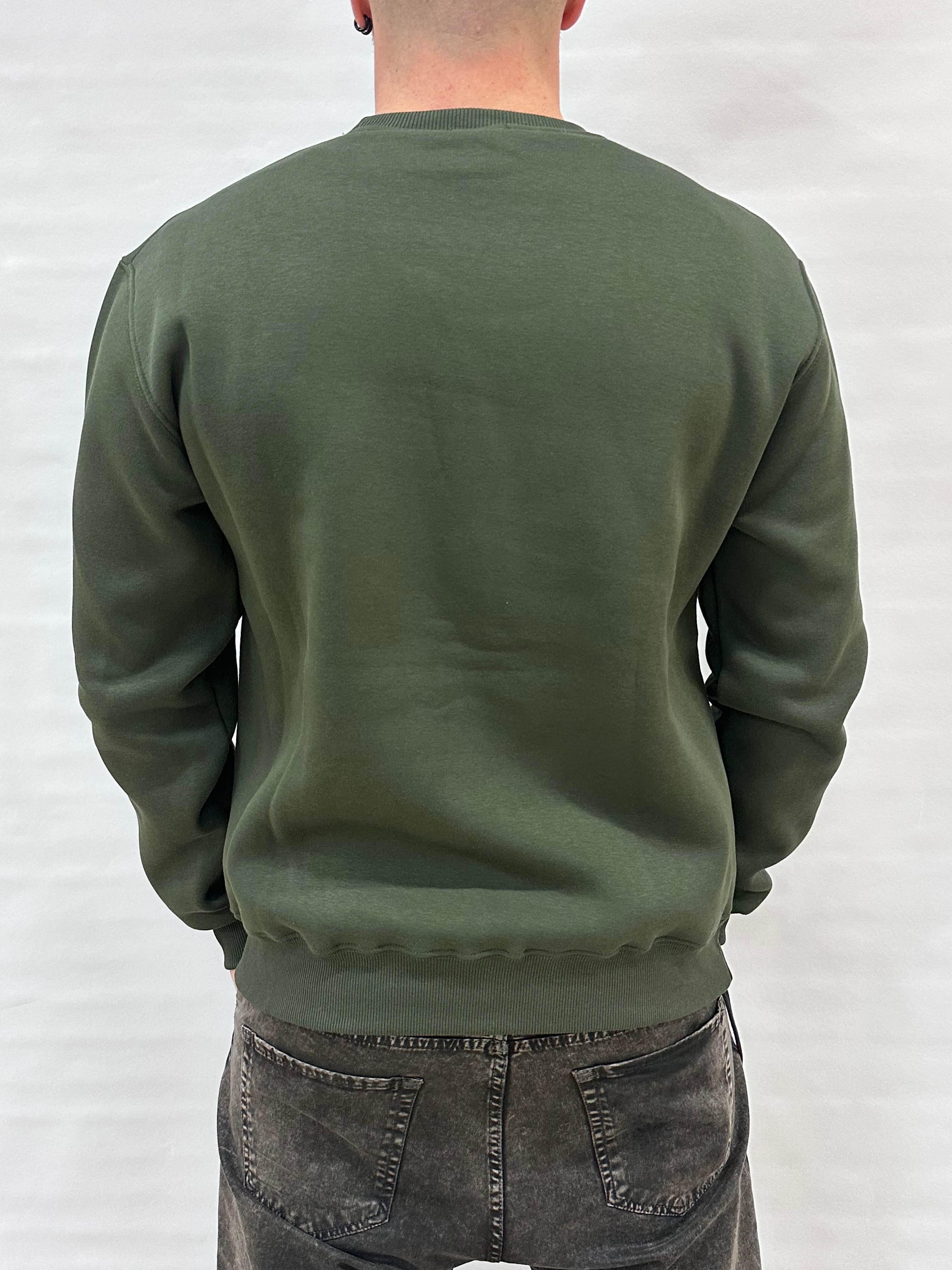 Felpa BERNA tuta girocollo, senza cappuccio, interno felpato , COD: 25202057