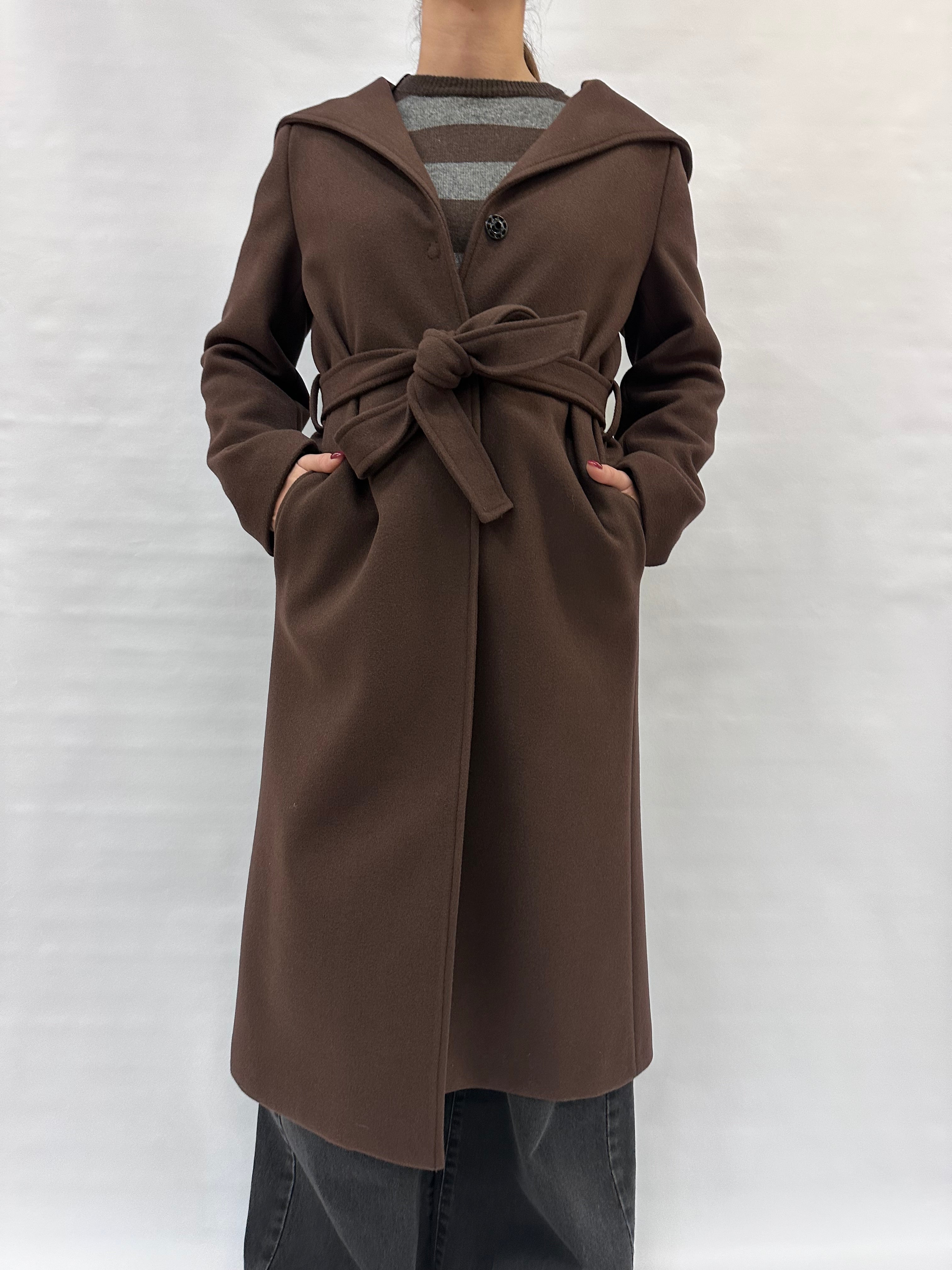 Cappotto LADY&LADY lungo con cintura in dotazione - COD: CT25196